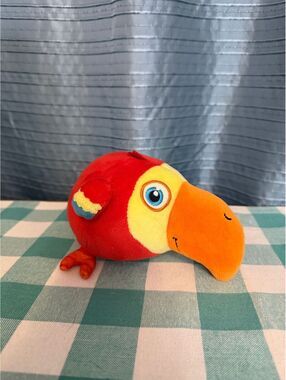 Baby First TV VocabuLARRY  Macaw Parrot Plush Stuffed Animal Bird HTF